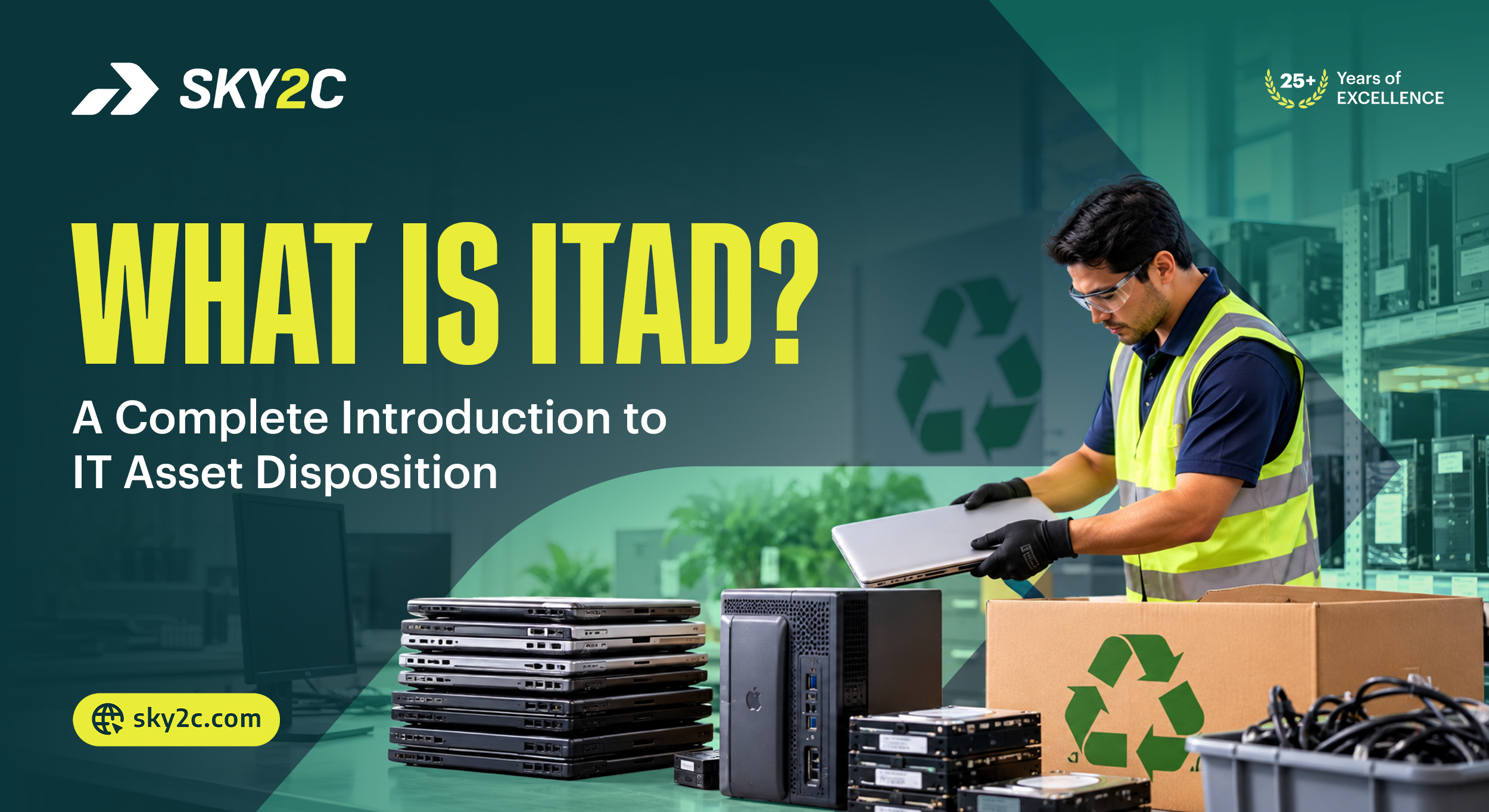 A banner image of showing what is Itad